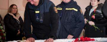 На Одещині попрощалися ще з одним рятувальником, життя якого забрала росія