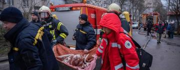 Врятовано 6 людей сьогодні при пожежі в багатоповерхівці в Одесі 