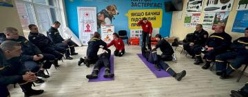 Роздільнянські рятувальники разом з командою ДЮРПівців успішно завершили тренінг з надання першої домедичної допомоги 