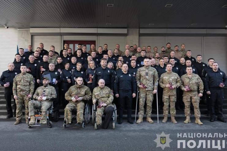Голова НПУ Іван Вигівський відзначив поліцейських різних підрозділів 
