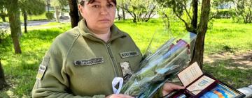 На Одещині матері полеглого прикордонника вручили державну нагороду – орден «За мужність»