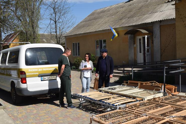 Тарутинська лікарня отримала 5 сучасних функціональних ліжок для паліативного відділення