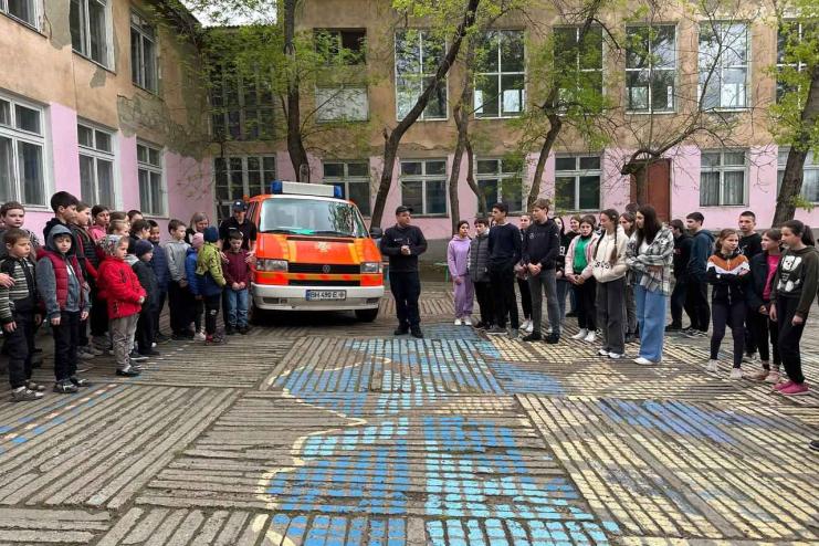 На Тарутинщині навчають школярів алгоритму дій під час війни