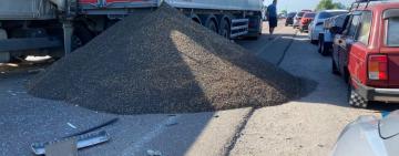 На трасі Одеса-Рені через дтп ускладнено рух транспорту