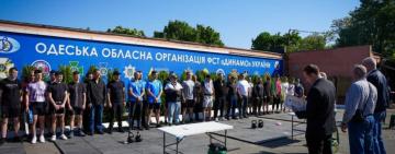 Рятувальники взяли участь у змаганнях з гирьового спорту