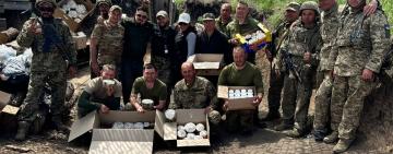 550 пасочок з Кулевчі та гуманітарний вантаж від волонтерів фонду «Шляхетна справа» доїхали на фронт!