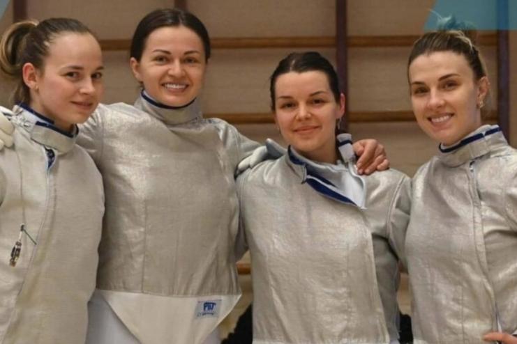 Жіноче фехтування: українська збірна з одеситками у складі виграла етап кубка світу