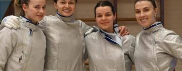 Жіноче фехтування: українська збірна з одеситками у складі виграла етап кубка світу