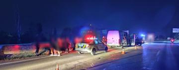 На Одещині на ходу загорівся пасажирський автобус