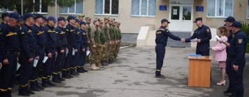 Вогнеборці та нацгвардійці підвищували знання з рятувальної справи та здобували нові 
