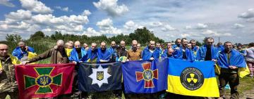 Один з Кілії і четверо з Вилкове: п’ятеро прикордонників з острова Зміїний повернулись з полону