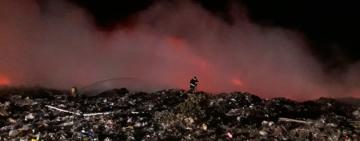 На Одещині горіли 300 кв м сміттєзвалища