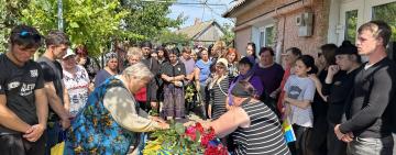 На Одещині попрощались із загиблим на Харківському напрямку Віктором Потаповим