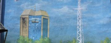 На Одещині створили мурал – символ незламності міста 