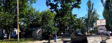 В Кілії приватна компанія розпочала ямковий ремонт ділянки дороги в центрі міста