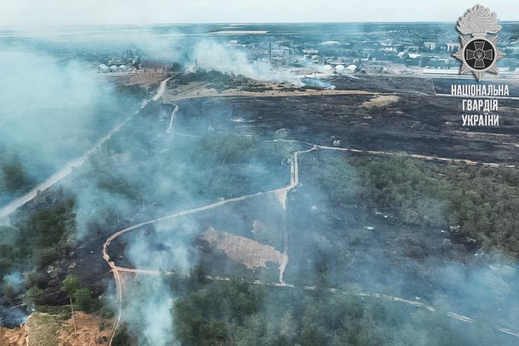 Масштабна пожежа в житмасиві в Ізмаїлі: до гасіння залучали бійців нацгвардії