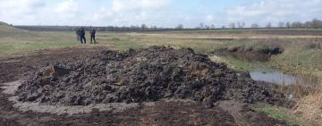 На Одещині чоловік почав рити русло річки, щоб зрошувати власну земельну ділянку