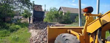 У селі Бородінської громади зробили ремонт вуличних доріг та провулків