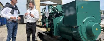 Перше судно Українського Дунайського пароплавства вже з новими двигунами 