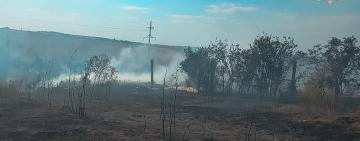 В Ізмаїльському районі військові і пожежники врятували житло сельчан від пожежі