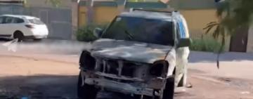 Знову підпал: в Одесі невідомі спалили автівку військовим