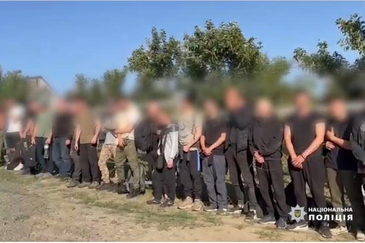 На Одещині затримали 27 військовозобов'язаних, які намагалися незаконно потрапити до Молдови
