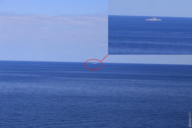 З Криму пішов останній російський сторожовий корабель