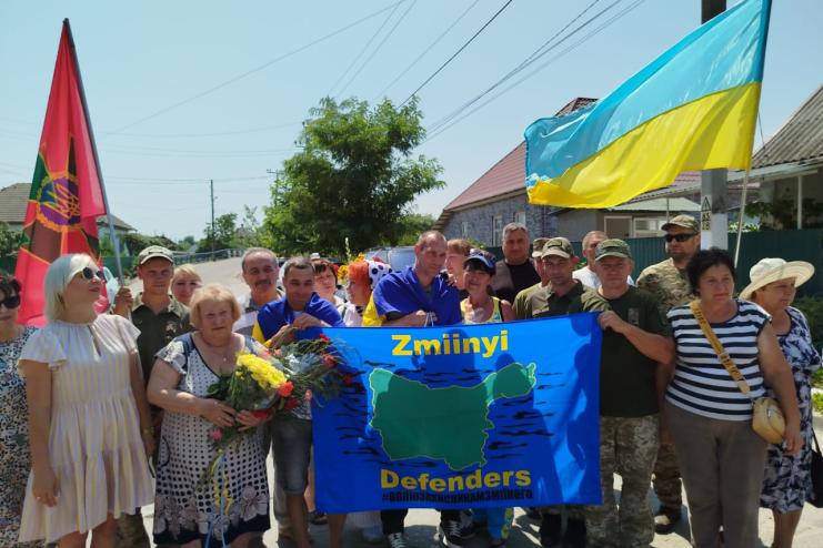 Захисники острова Зміїний повернулися додому на Одещину
