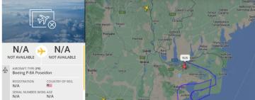 Розвідувальник НАТО Poseidon вийшов на розвідку поблизу півдня Одещини