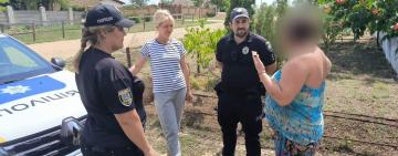 Ювенальні поліцейські Одещини відвідують сім’ї з дітьми, батьки яких вчиняли домашнє насильство