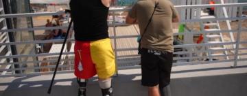 В Одесі облаштували інклюзивний пляж для ветеранів та людей з інвалідністю