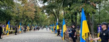 В Одесі відкрили Алею Героїв у День памʼяті захисників України