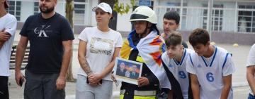 Рятувальник з Кілії переміг у патріотичному забігу "Шаную Воїнів, біжу за Героїв України"