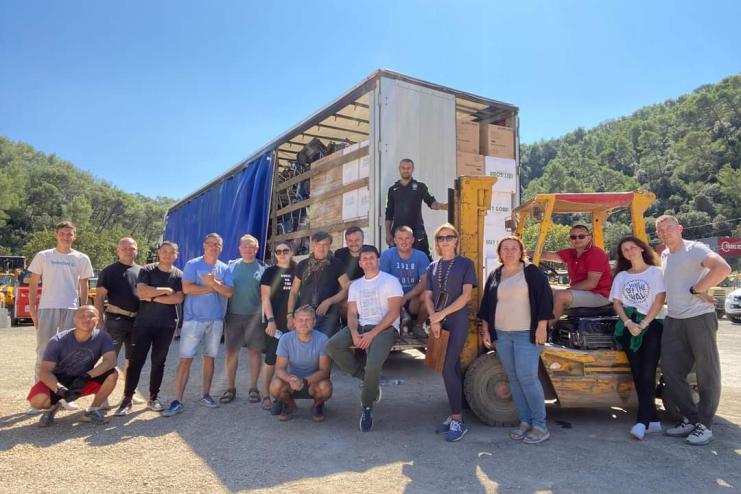 В Одесу передали партію гуманітарної допомоги від французьких волонтерів