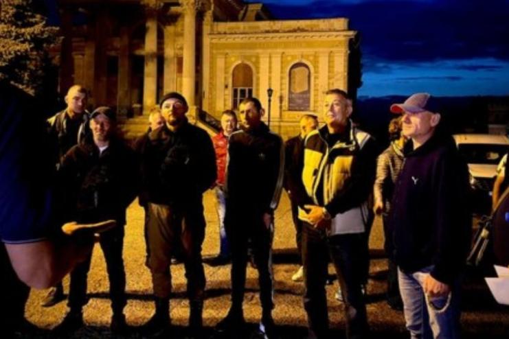 Друга група одеських комунальників поїхала на схід будувати фортифікації