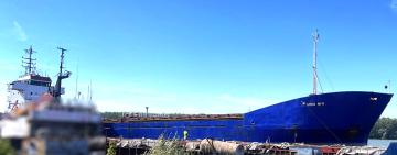 Суховантаж, який незаконно заходив у порти Криму, затримали на Одещині і передали у власність держави