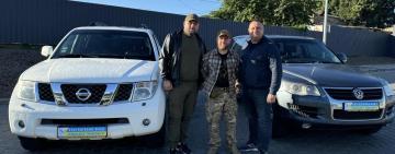 БФ «Придунав'я» передали автівку військовому з Кілії