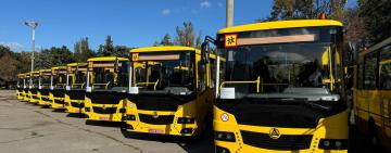 15 нових шкільних автобусів для громад Одещини