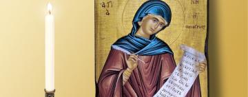 29 октября. Память преподобной Кассии Констанинопольской