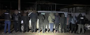 На Одещині 9 чоловіків затримано під час спроби незаконного перетину державного кордону