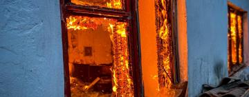 На Одещині через несправний димар горів будинок