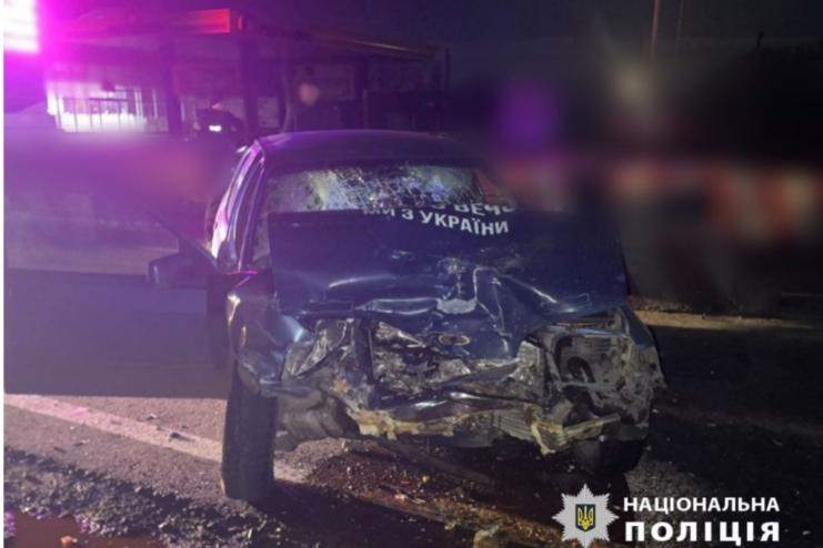 На Одещині сталася ДТП на блокпосту, внаслідок якої постраждало четверо людей
