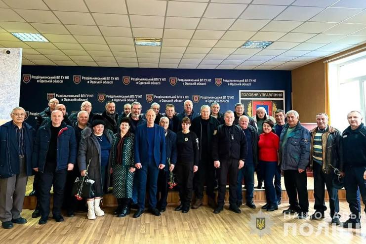 Правоохоронці Одещини вшанували пенсіонерів та ветеранів Міністерства внутрішніх справ і Національної поліції України