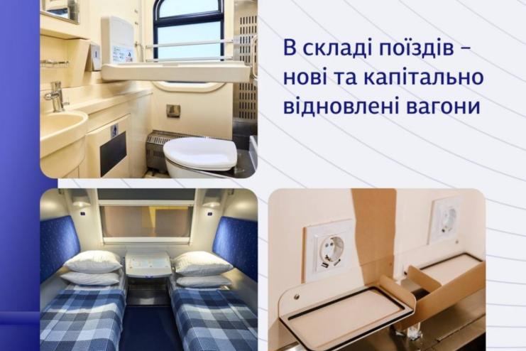 У новому графіку руху на 2024-2025 роки деякі поїзди Укрзалізниці стали флагманськими