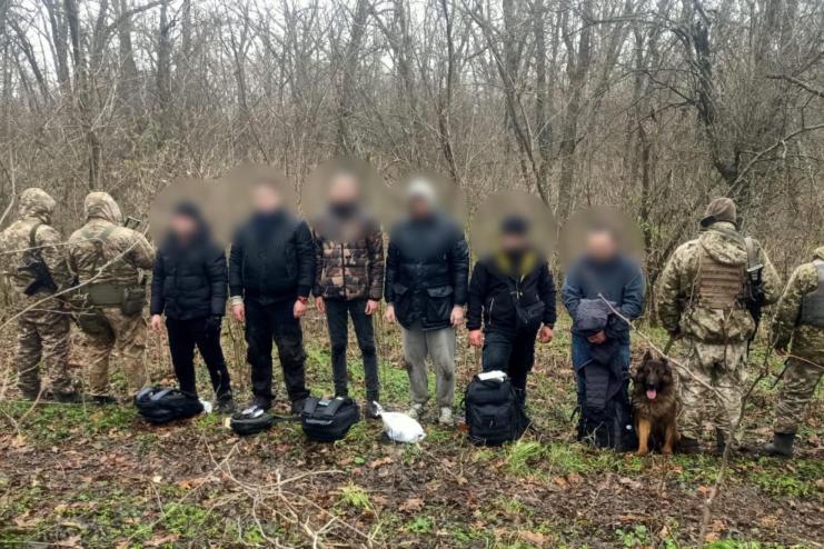 На Одещині затримали шістьох порушників кордону за допомогою службового собаки