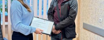 На Одещині ветеран війни отримав сертифікат на житло