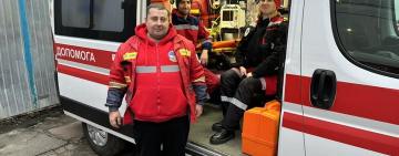 Професіоналізм медиків «швидкої» Одещини врятував життя чоловіку