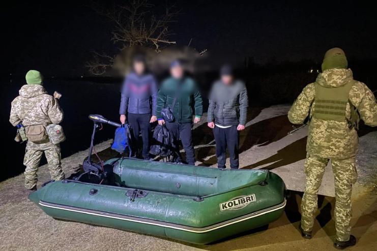 На Одещині прикордонники затримали росіянина та двох українців