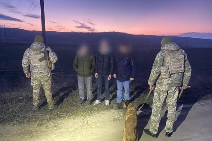 На Одещині з пострілами затримали трьох порушників державного кордону