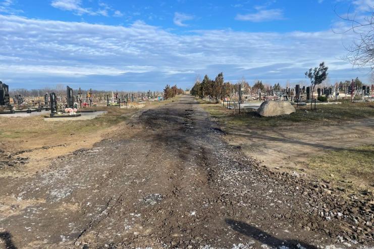 На варті пам’яті: в Арцизі облаштовують місцевий цвинтар